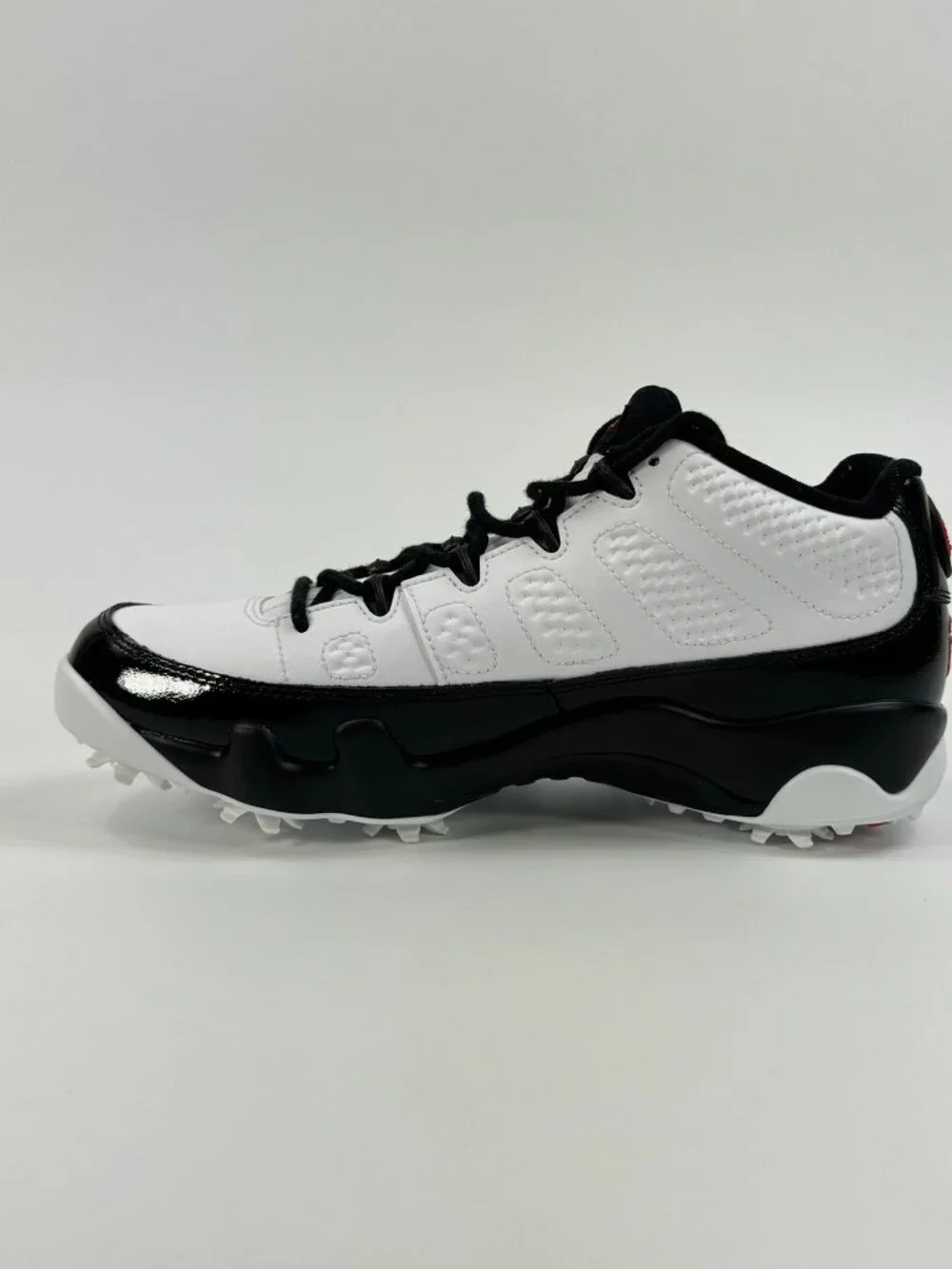 Air Jordan 9 Low Golf 'White Black True Red' FJ5934-100 size 8.5 READ